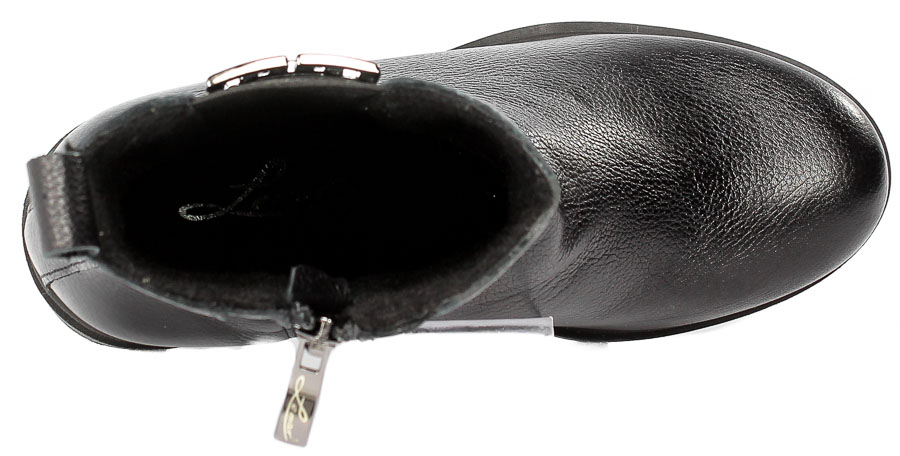 Botki Lemar 60396 T.Czarny+Cn