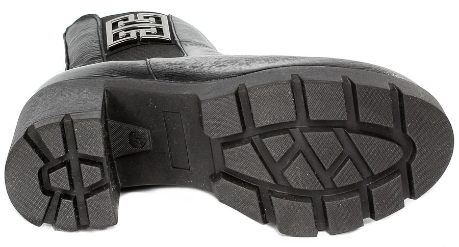 Botki Lemar 60396 T.Czarny+Cn