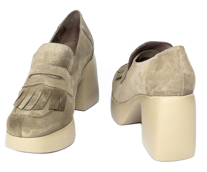 Półbuty Wonders H-4923 Taupe