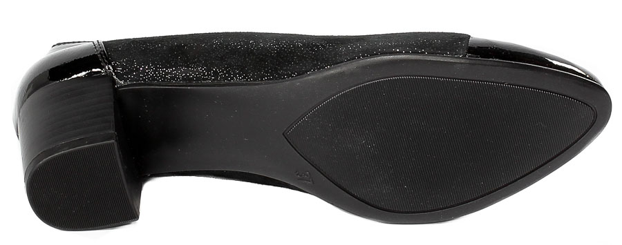Czółenka Caprice 9-22307-29 006 Black Sparkle