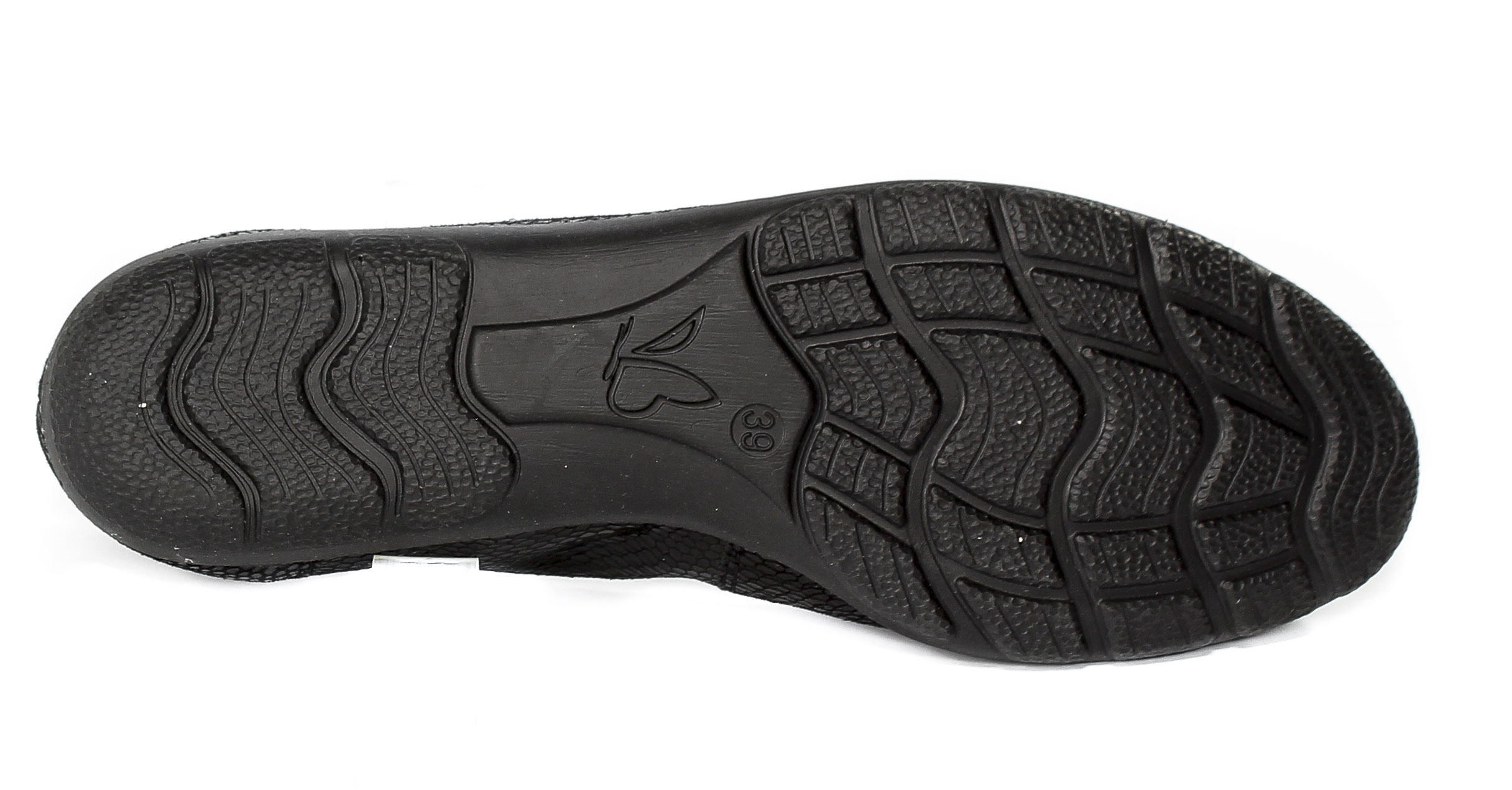 Baleriny Caprice 9-22150-29 Black Reptile