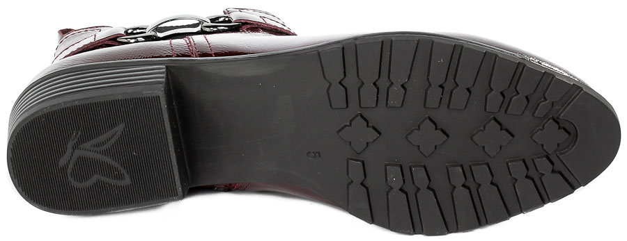 Botki Caprice 9-25321-29 520 DK.Bord.Napla