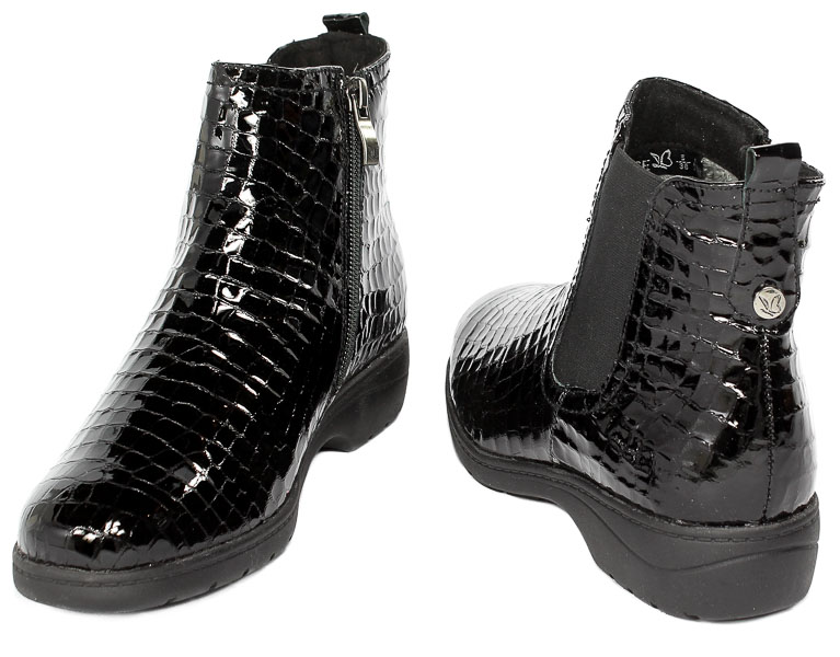 Trzewiki Caprice 9-25355-29 065 Black Croco PA