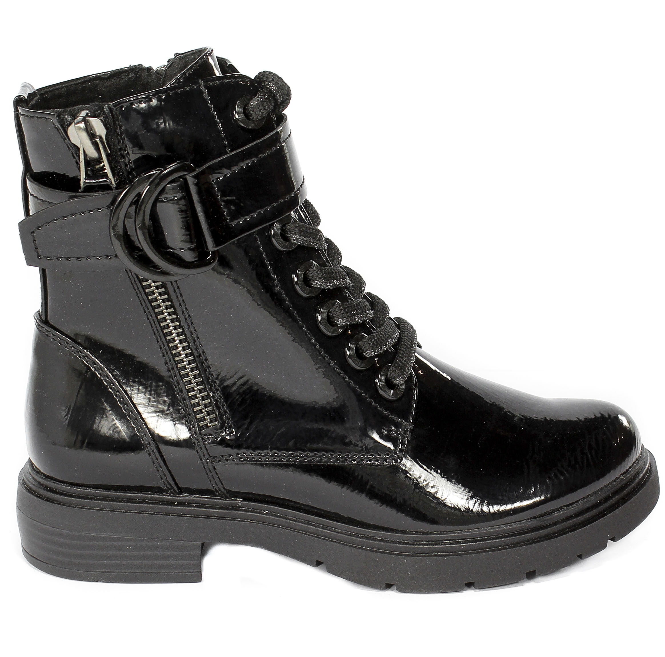 Trzewiki Marco Tozzi 2-25113-27 018 Black Patent