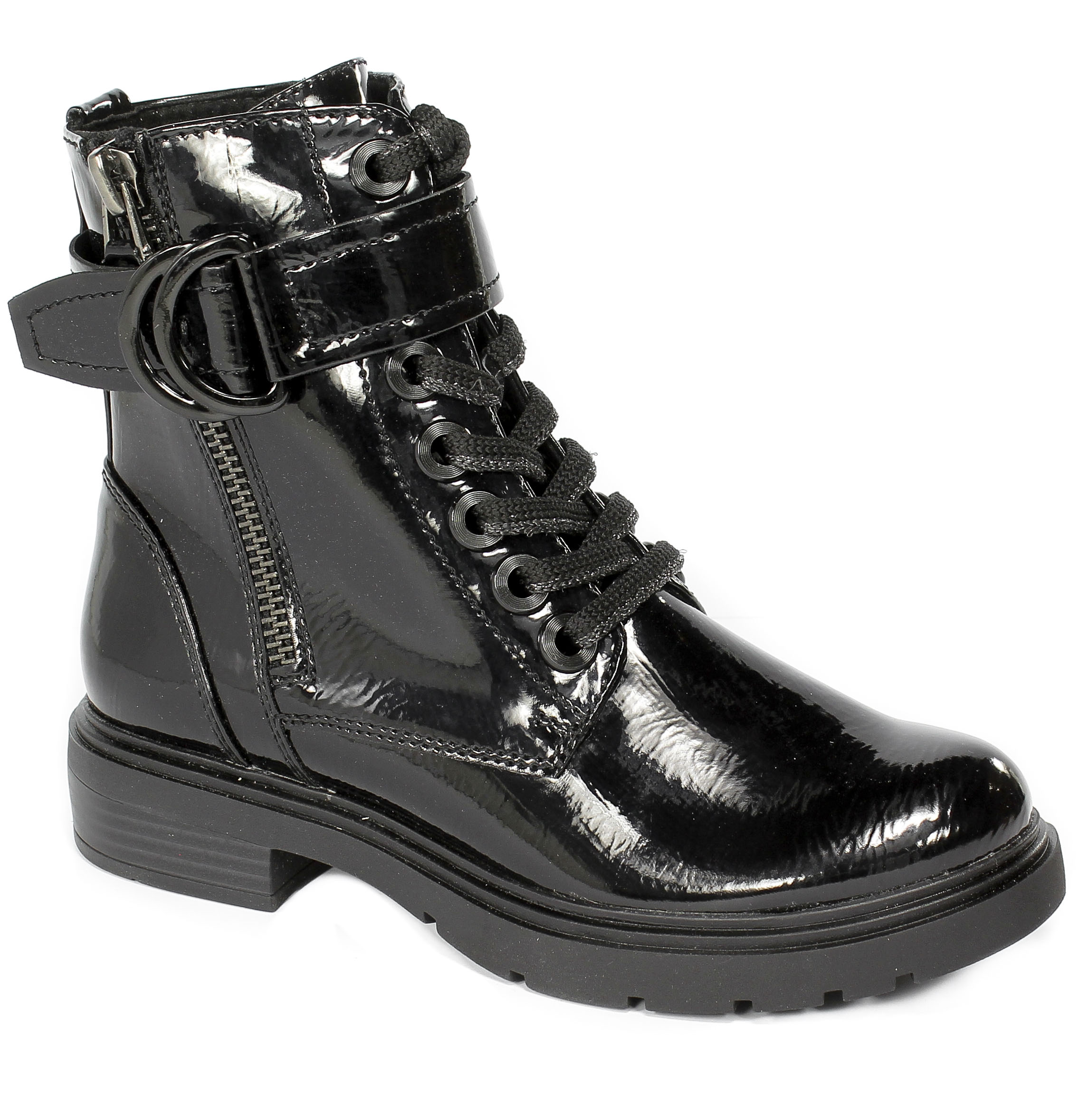 Trzewiki Marco Tozzi 2-25113-27 018 Black Patent