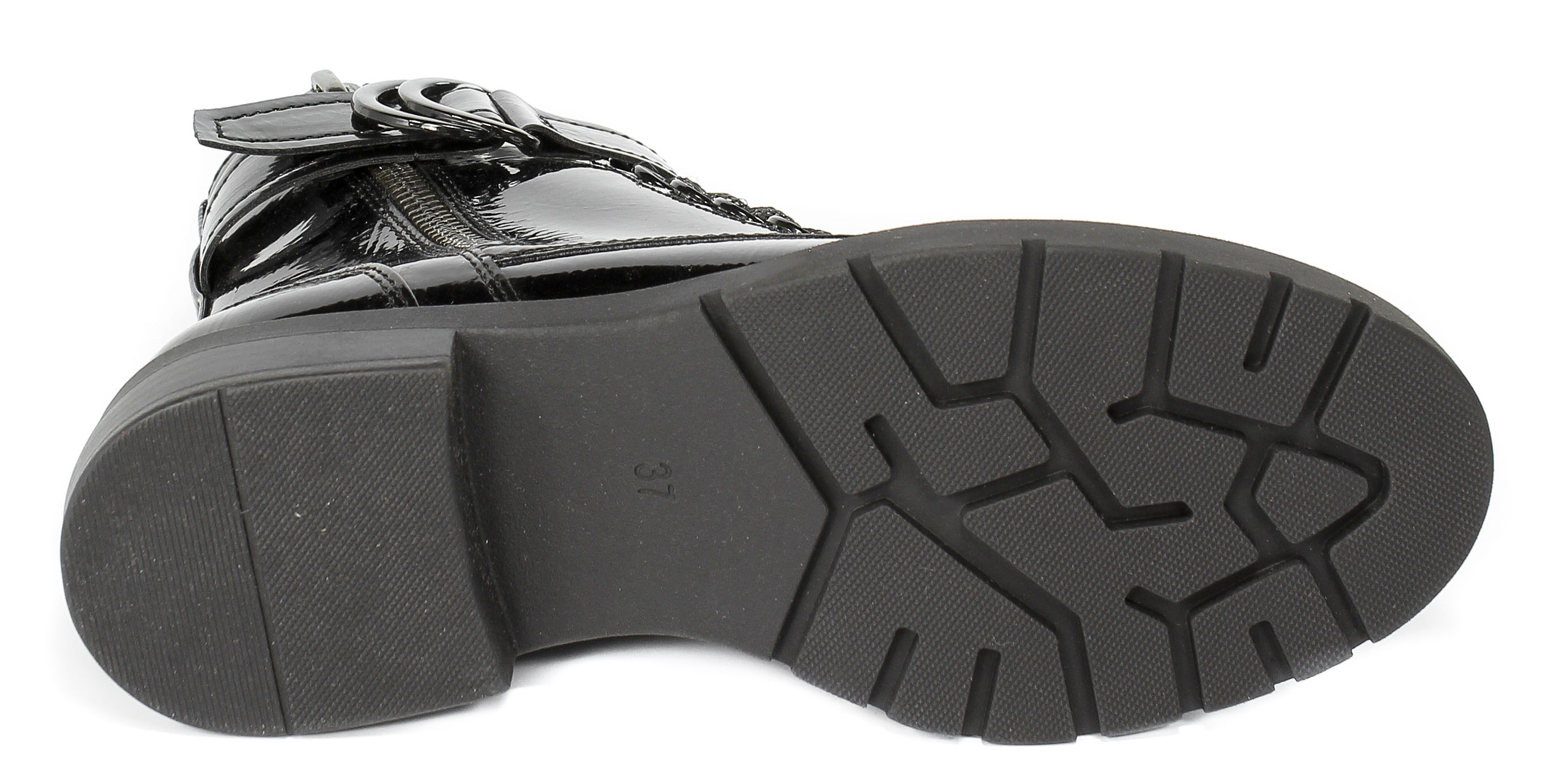 Trzewiki Marco Tozzi 2-25113-27 018 Black Patent