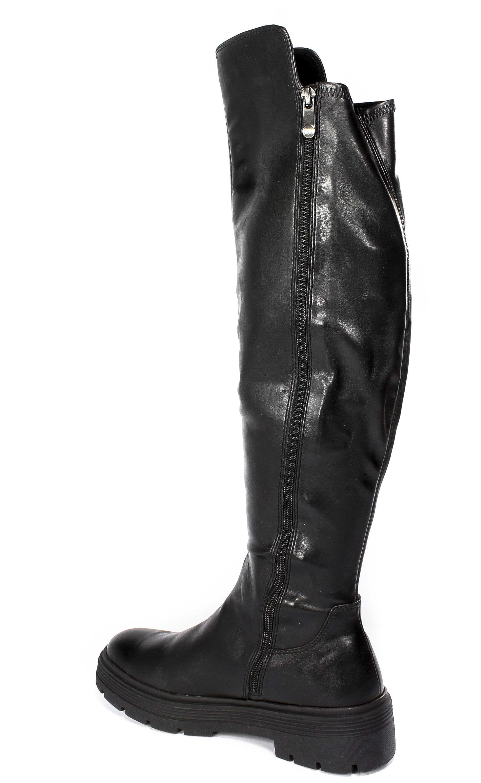 Kozaki Marco Tozzi 2-25607-27 002 Black Antic