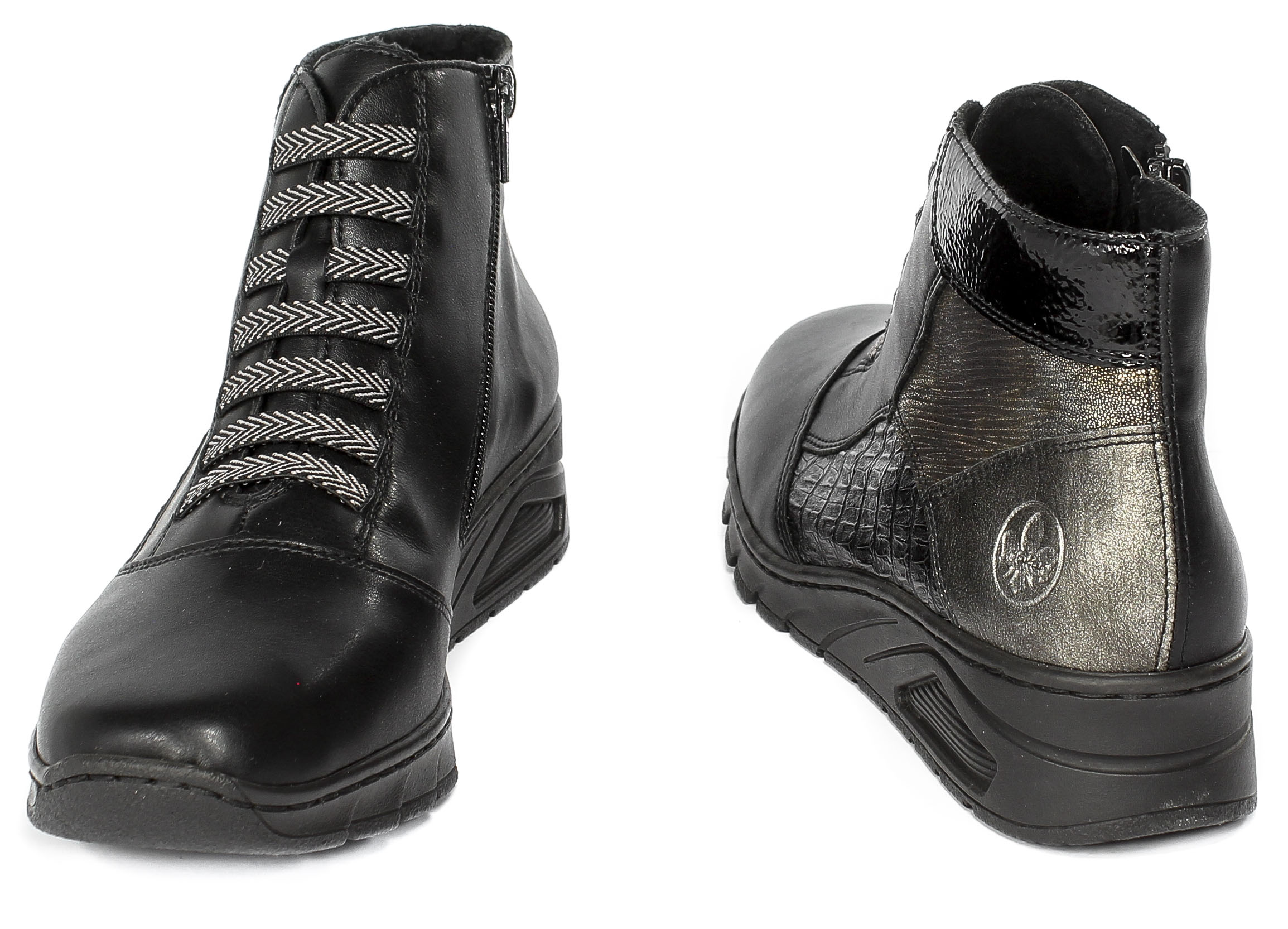 Trzewiki Rieker N3374-00 Black