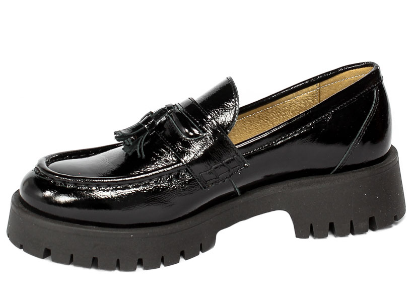 Mokasyny Nessi 21079 Czarny 711_TN 