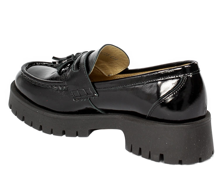 Mokasyny Nessi 21079 Czarny 711_TN 