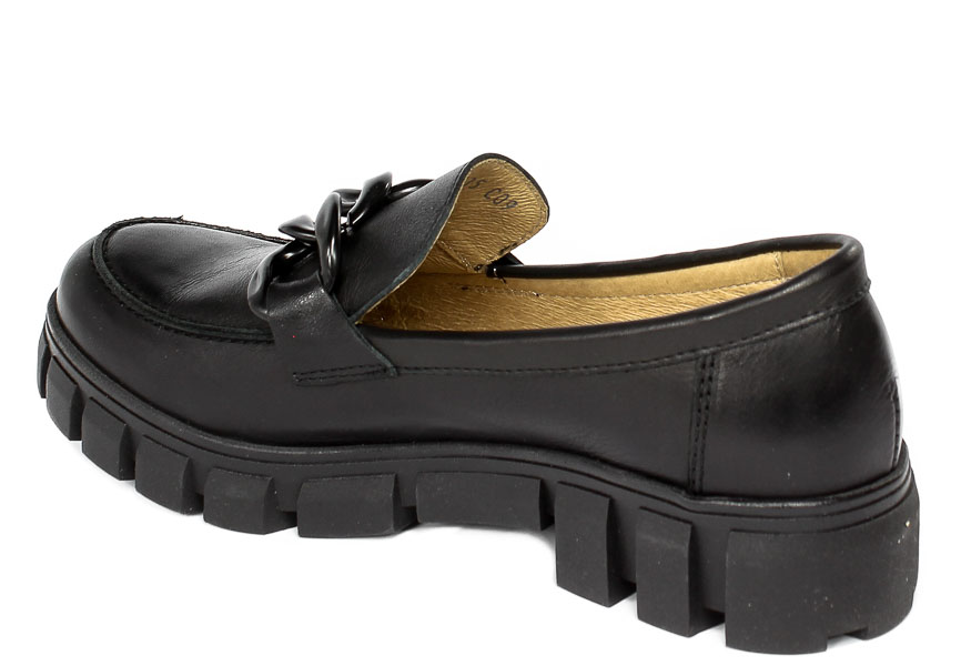 Mokasyny Nessi 22085 Czarny 12