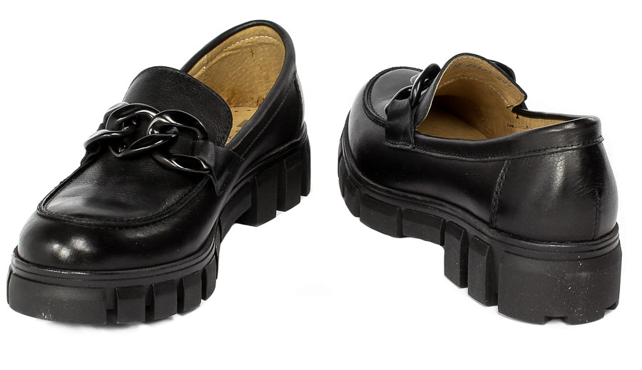 Mokasyny Nessi 22085 Czarny 12