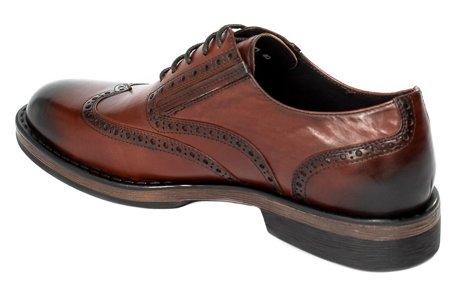 Półbuty John Doubare QA82L-C92-Q273 Brown