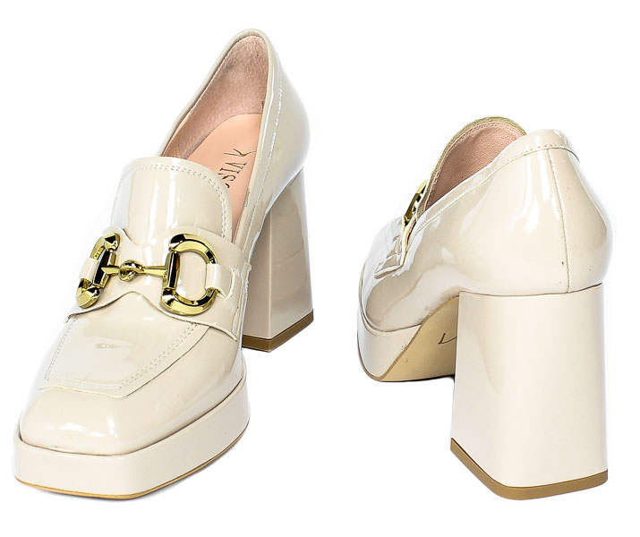 Półbuty Visconi 3188496/114 Beige 4