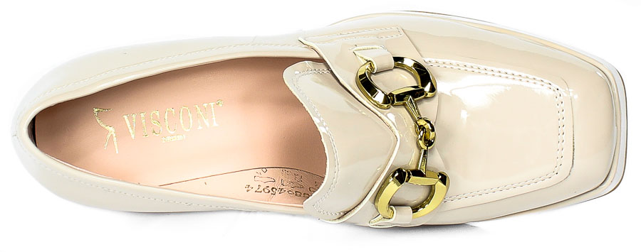Półbuty Visconi 3188496/114 Beige 4
