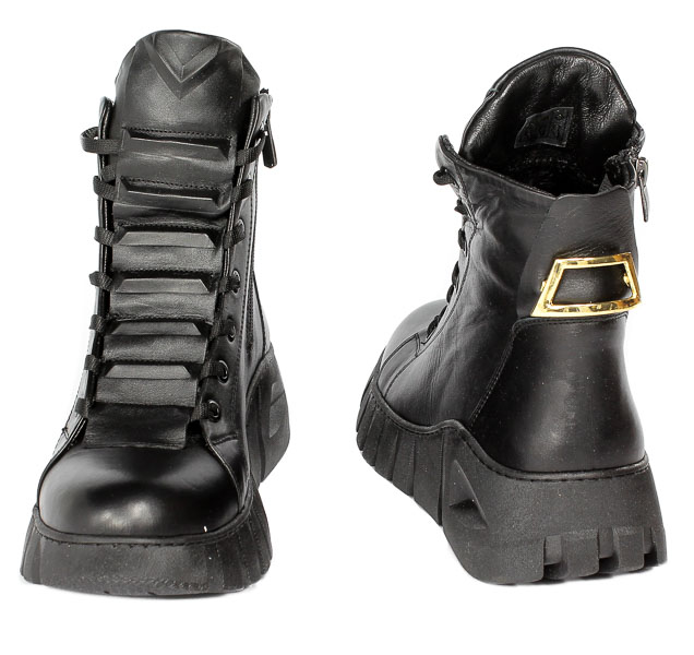 Trzewiki Boccato 269.353. SA71T SYH Black