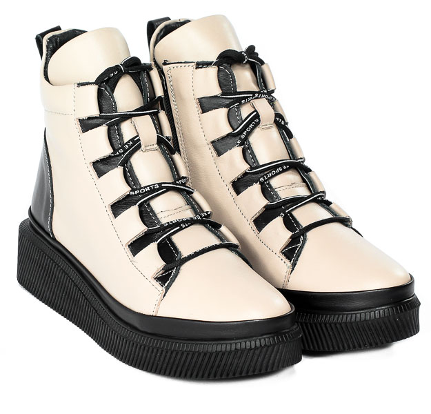 Sneakersy Boccato 375.08 SA-023T Beige Rose