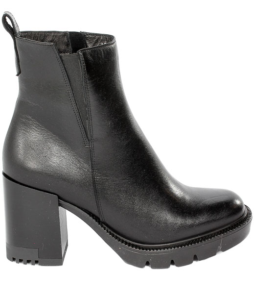 Botki Acord 3608-501 Czarne Lico