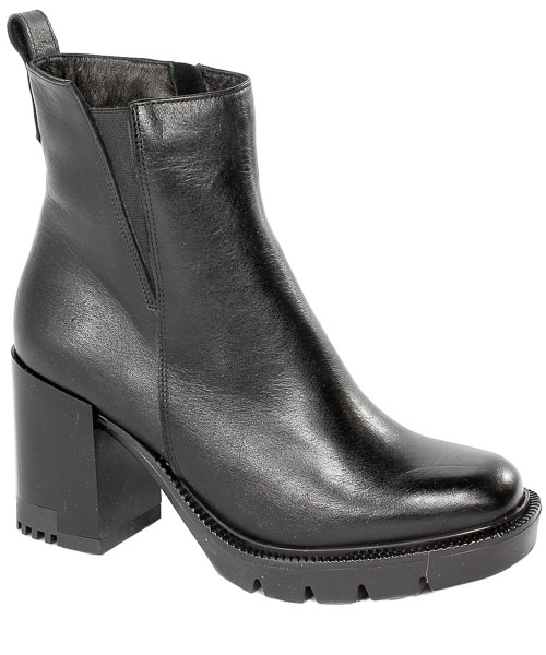 Botki Acord 3608-501 Czarne Lico