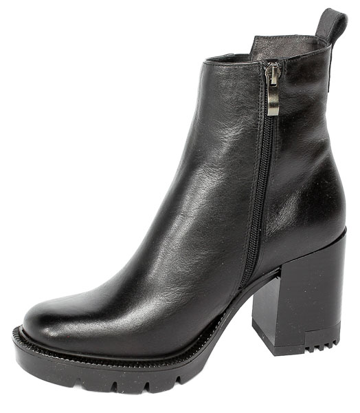 Botki Acord 3608-501 Czarne Lico