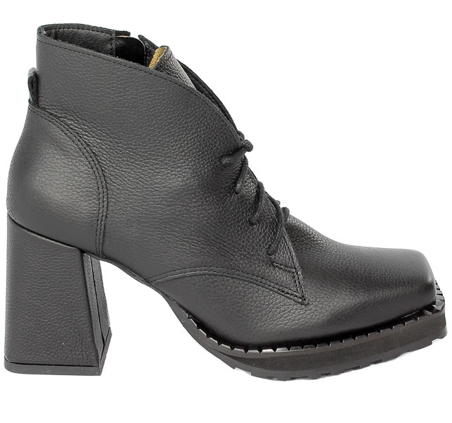 Botki Exquisite 1395 Czarne Groch