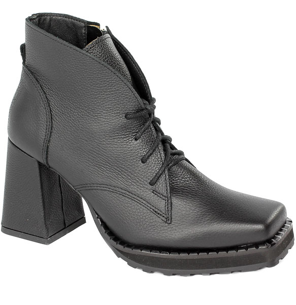 Botki Exquisite 1395 Czarne Groch