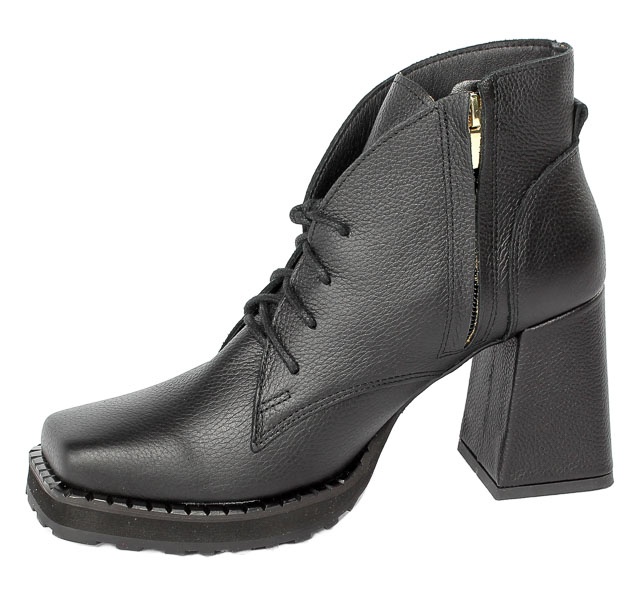 Botki Exquisite 1395 Czarne Groch