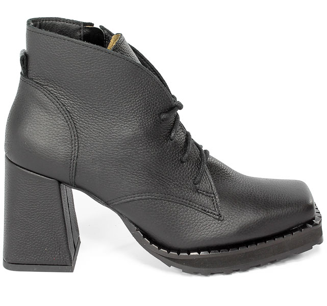 Botki Exquisite 1395 Czarne Groch