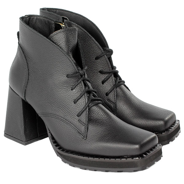 Botki Exquisite 1395 Czarne Groch