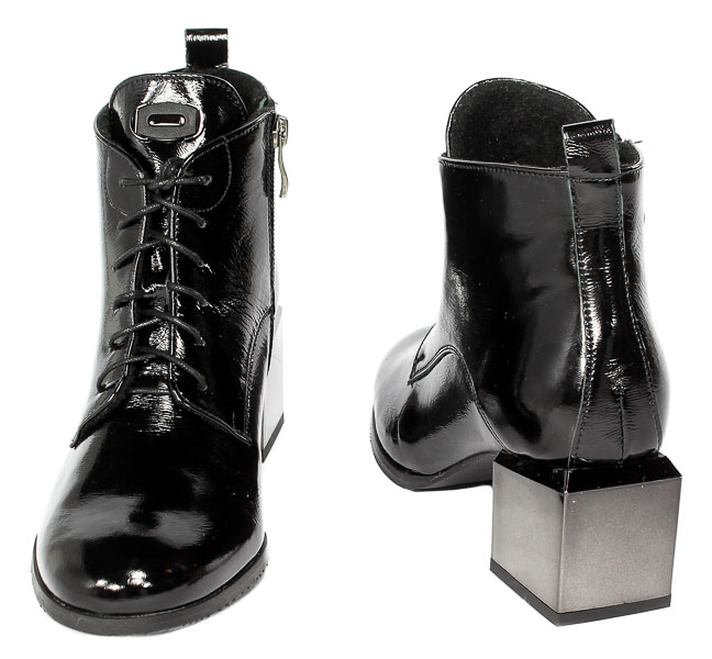 Botki Uncome 35401 Naplak Nero 