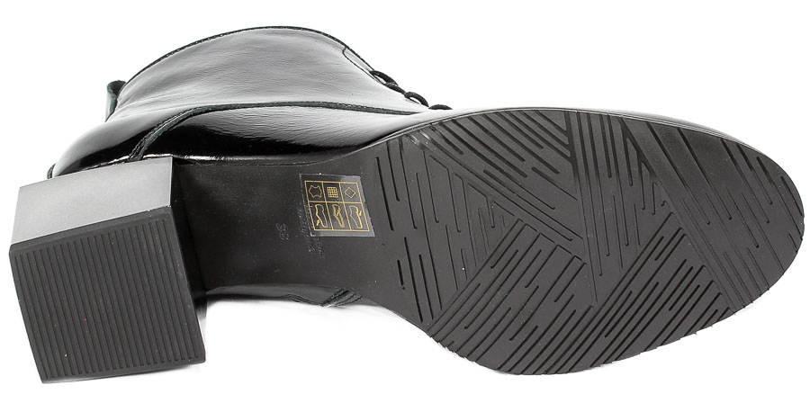 Botki Uncome 35401 Naplak Nero 