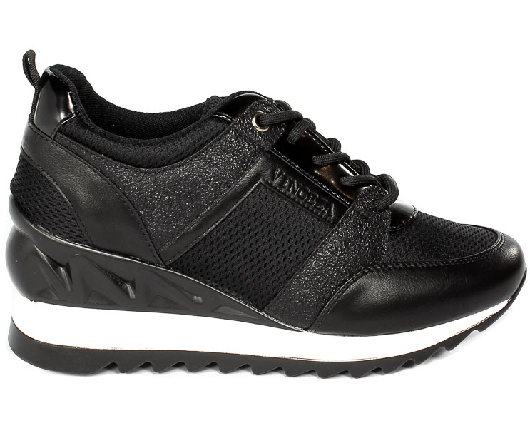 Sneakersy Vinceza 22-10733 BK Czarne