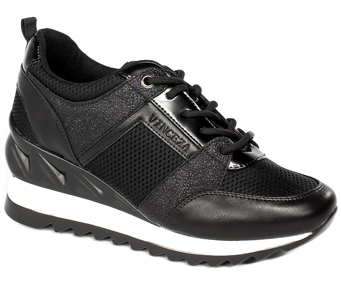 Sneakersy Vinceza 22-10733 BK Czarne