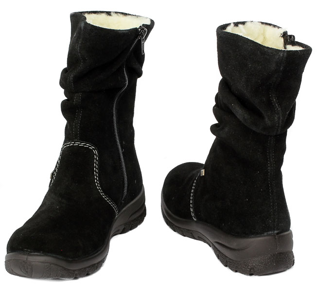 Trzewiki Rieker Z7171-01 Black Czarny Skóra_TN