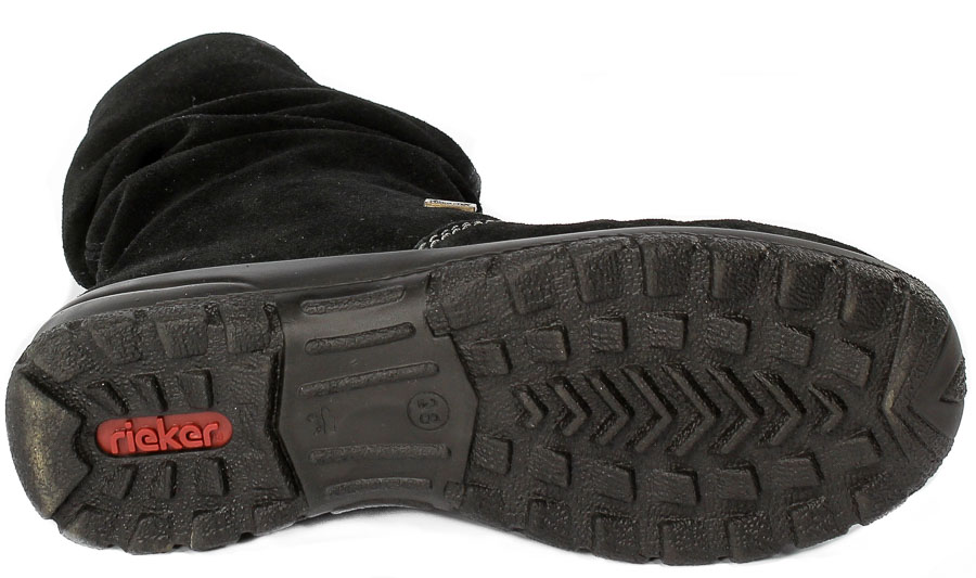 Trzewiki Rieker Z7171-01 Black Czarny Skóra_TN