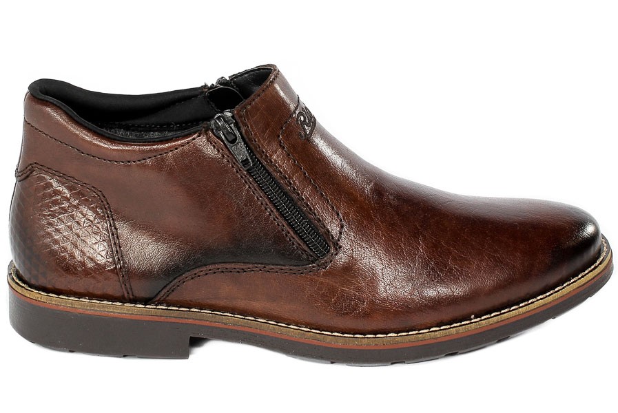 Trzewiki Rieker 15398-25 Brown Skóra
