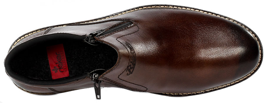 Trzewiki Rieker 15398-25 Brown Skóra