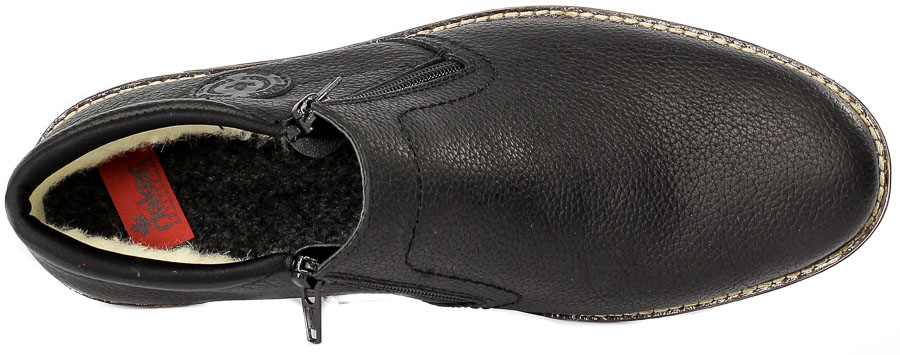 Trzewiki Rieker 15399-00 Black Skóra_TN