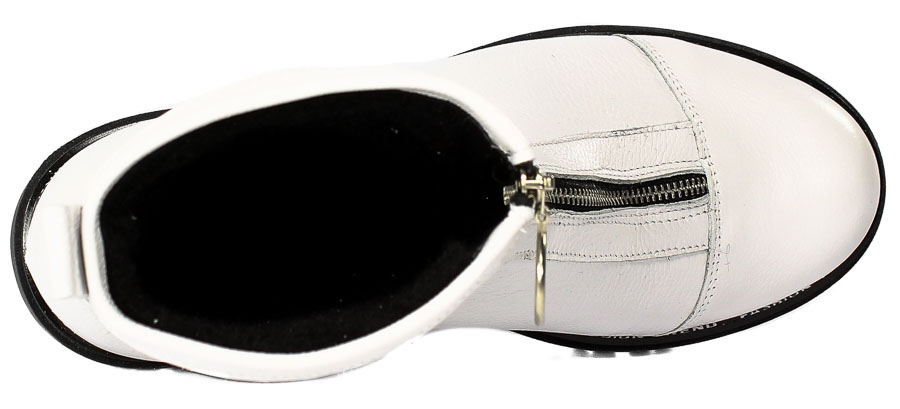 Trzewiki Filipczyk F62-AO F408 Biała Skóra