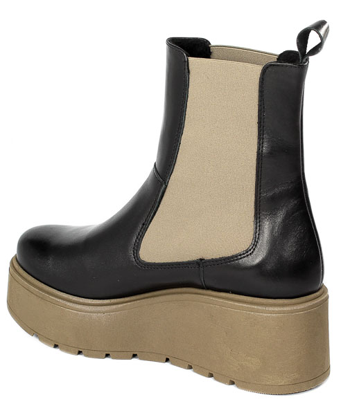 Botki Uncome 35252 Baflo Nero Fango Skóra