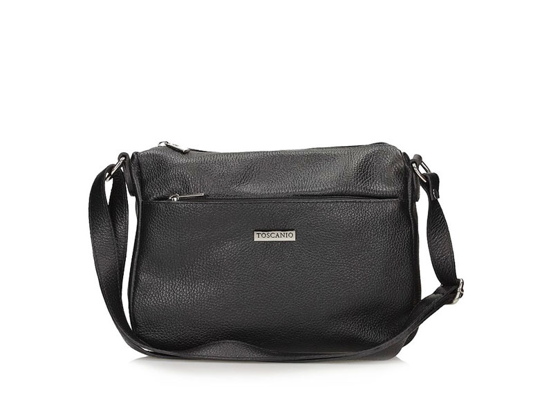Torebka  Toscanio A59 Czarny Skóra