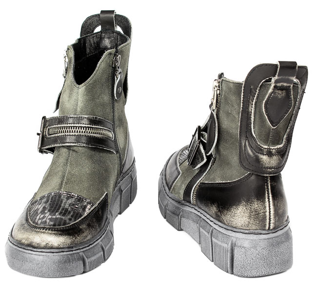 Trzewiki Maciejka 05570-03 003 Popiel Skóra