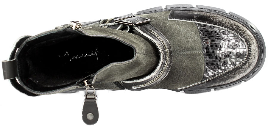 Trzewiki Maciejka 05570-03 003 Popiel Skóra