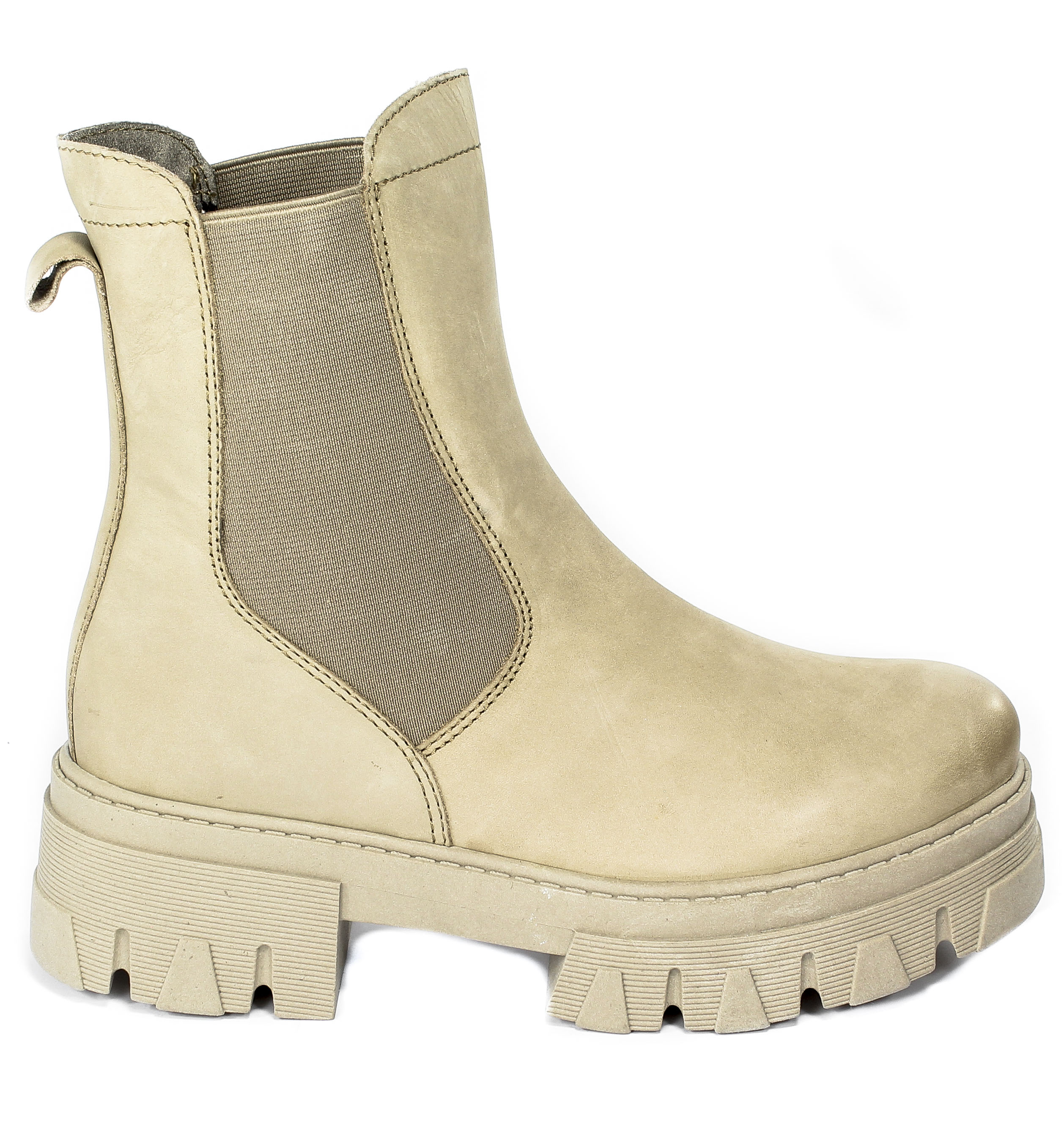 Botki Marco Tozzi 2-25403-29 341 Taupe Skóra