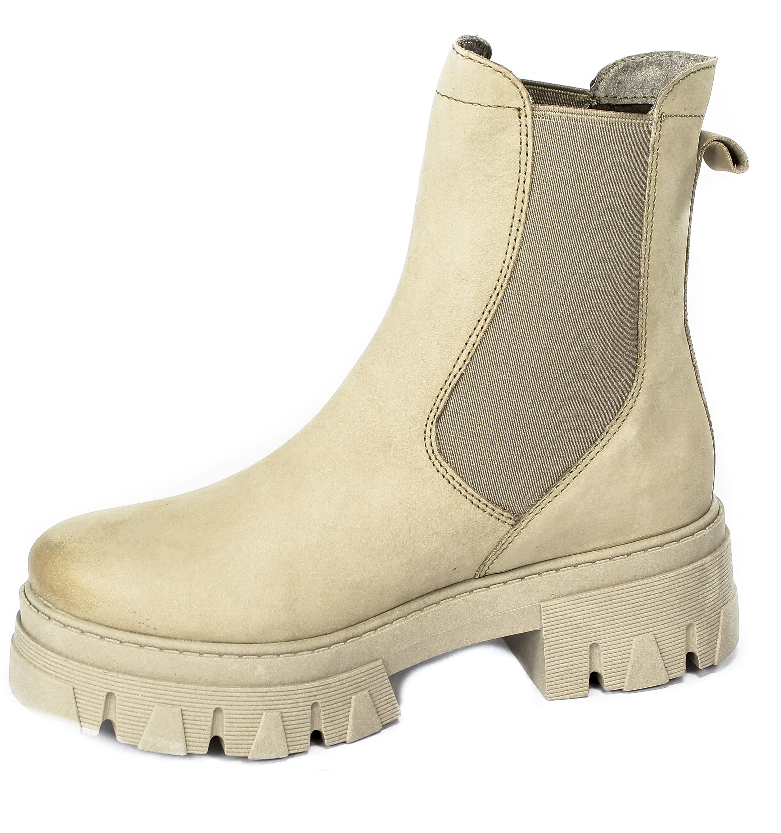 Botki Marco Tozzi 2-25403-29 341 Taupe Skóra