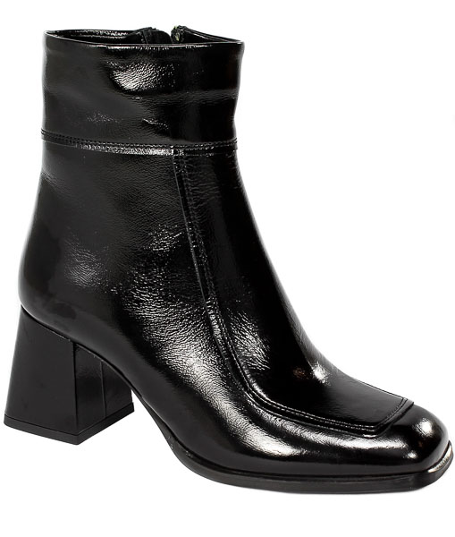 Botki Visconi 2849514/121 Naplak Nero Skóra