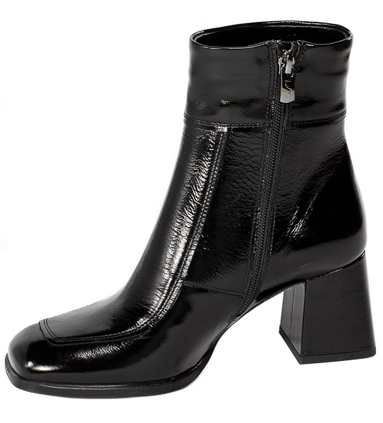 Botki Visconi 2849514/121 Naplak Nero Skóra