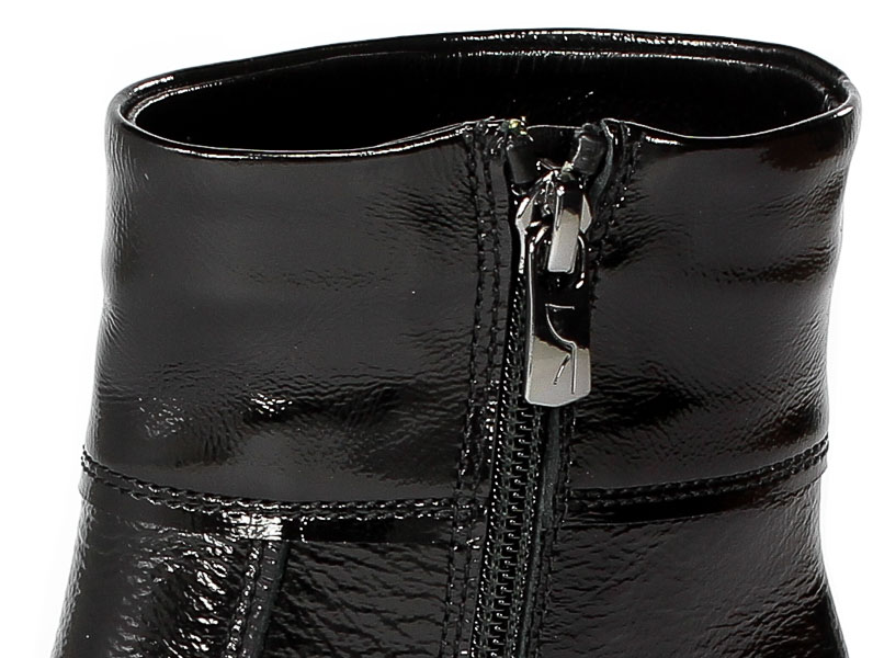 Botki Visconi 2849514/121 Naplak Nero Skóra