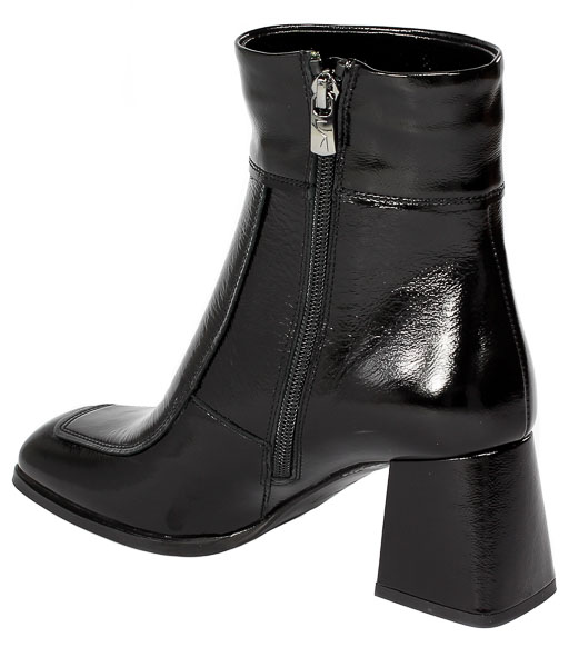Botki Visconi 2849514/121 Naplak Nero Skóra