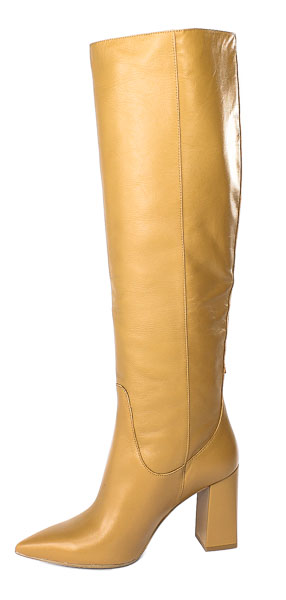 Kozaki Bravo Moda 2365 Toffi skóra
